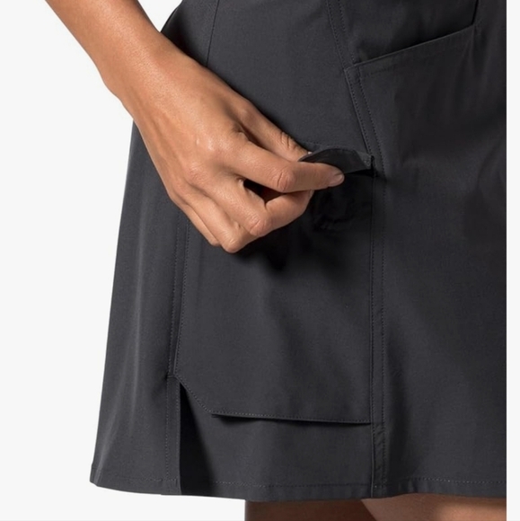 NWT Terry Metro Skort Lite cycling pickleball hiking golf skort in Ebony XXL - Picture 4 of 11